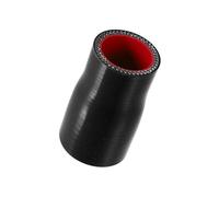 VekAuto 32-38mm/1.3"-1.5" ID 76mm 2.99" Length Silicone Straight Coupler Hose Silicone Reducer Straight Coupler Hose Universal Black Red 1PC