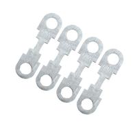 VekAuto 4 Pcs Flat Fuse Strip, 60A Universal for Car Metal Silver Tone