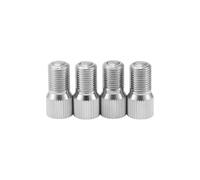 VekAuto 4pcs 19mm Tire Valve Extension Universal Nickel Plated 180 Degree Tyre Valve Stem Extender for Car Motorcycle RV Truck Bike