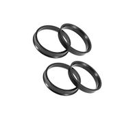 VekAuto 4pcs Plastic 54.1mm to 60.1mm Car Centric Rings Wheel Bore Spacer Auto Accessories
