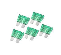 VekAuto 5pcs Blade Style Fuses 30A Blade Style Fuses for Car Boat Green Auto Accessories