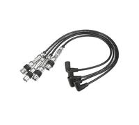 VekAuto Car Spark Plug Coil Wires Ignition Coil Harness Cable 7mm Fit for Skoda Octavia Fabia II Rapid No.03F905409A/03F905409B/03F905409C - Pack of 4 Auto Accessories