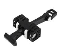 VekAuto Door Check Strap Stopper Limiter Compatible for BMW 1 Series E87 2004-2013 5-Door, Durable Metal Black Front Left Right Door Check Bracket Stop