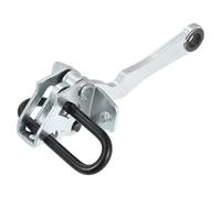 VekAuto Door Check Strap Stopper Limiter Compatible for Citroen Jumper 1994-2006, Durable Metal Black Silver Tone Front Left Right Door Check Bracket Stop