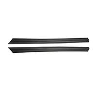 VekAuto Door Gasket Seal Belt for VW T5 T5.1 Transporter Models 1Pair | Front Driver and Passenger Side, with Clips, Improves Noise Inside the Car, Rubber, Black