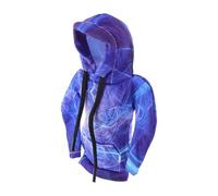 VekAuto Gear Shift Knob Cover Stick Shifting Handle Protector 17x1.5x16cm/6.69"x0.59"x6.3" Blue-Purple Polyester 1 Pc Hoodie Style Automotive Manual Universal