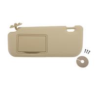 VekAuto Left Side Sun Visor for Toyota Corolla 2014-2018 Front Left Side Sun Protection Shade Replaces No.7432002B21 Car Sun Visor Assembly Beige