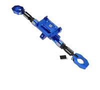 VekAuto Motorcycle Handlebar Extender 22mm Universal Aluminum Alloy Balance Bar Handle Bracket with 265mm Center Hole Distance Blue 1 Pcs