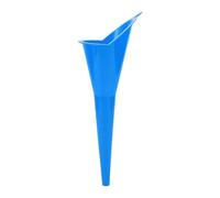 VekAuto Oil Funnel, 11.02"x4.13" Funnel for Automotive Universal for Engine Oil, Liquid, Diesel, Kerosene, Gasoline Durable PP Blue