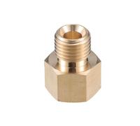 VekAuto Pressure Washer Connector, M14x1.5 to M14x1.5 Male and Female Adapter Brass Screw Hose Connector Universal for Pressure Washer Brass Copper Tone