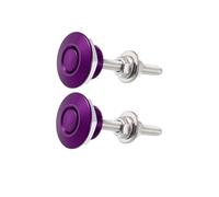 VekAuto Purple Bumper Release Lock Latch Hood Lock Push Button Bonnet - 2Pcs Auto Accessories