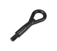 VekAuto Tow Hook Compatible for Opel for Astra G 1998-2004 for Opel for Astra H 2004-2010, Durable Metal Black Front Rear Bumper Towing How