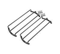 VekAuto Universal Iron Black 12" Speaker Grill Bar Audio Speaker Subwoofer Grill Grille 12 Inch 3 Bar Speaker Grille Bar Woofer Protective Cover - Pack of 2 Auto Accessories