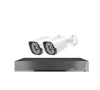 VEKELETE 4K 8CH POE NVR Video Surveillance Kit Outside Waterproof 5MP POE IP Bullet Camera Set Tuya CCTV Camera Security System Kit 4CH(1T,8CH NVR 2PCS CAM_EU PLUG)