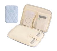 Veki 9-11 Inch Tablet Sleeve Bag, Travel Carrying Case for iPad 11-inch A16 2025, iPad Pro M5/M4 11", iPad Air M3/M2 11", iPad 10.9", 11" Galaxy Tab S11/A9+/S9/S8, iPad Bag Fit Magic Keyboard (Blue)