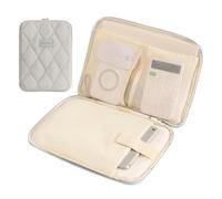 Veki 9-11 Inch Tablet Sleeve Bag, Travel Carrying Case for iPad 11-inch A16 2025, iPad Pro M5/M4 11", iPad Air M3/M2 11", iPad 10.9", 11" Galaxy Tab S11/A9+/S9/S8, iPad Bag Fit Magic Keyboard (Gray)