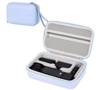 Veki Protective Case for DJI Osmo Pocket 3 / Pocket 4 / Xtra Muse Camera, Shockproof Bag with Wrist Strap, Lightweight DJI Osmo Pocket 3 Accessories for On-the-Go Vloggers (Blue)