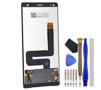 VEKIR Complete Display Screen for Sony Xperia XZ2 H8266 LCD Touch Digitizer Assembled Liquid Silver 5.7" Screen Replacement with Free Tool Kit