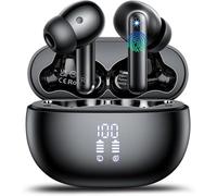 VEKJ AI Language Translation Earbuds Real Time, Supports 164 Languages With AI App, 3-in-1 Bluetooth 5.4 Translator Earbuds with 7 Trans Modes, 42H Translation Device fit Business/Travel/Learning