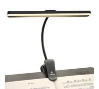 Vekkia 88 Led Rechargeable Music Stand Light, Folding Clip On Piano Lamp | Eye-Protective, 3 Color × 5 Brightness Levels, Portable Professional Super Bright Lamp for Musicians