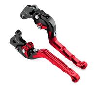 Vekoro Brake and Clutch levers Brake Clutch Levers for XVS125 250V for Star Drag for for XV 125 250 400(Red)