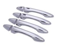 Vekoro car Exterior Door Handle Car Outer Door Handle for Hyundai for Tucson Ix35 2010-2013 ABS Cover Trims Side Catch Frame(B)