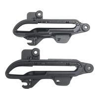 Vekoro car Exterior Door Handle Outer Door Handle for Tesla for Model Y Parts Auto 1 Pair of Silver Exterior 1528114-00-B 1528115-00-B