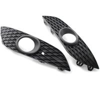 Vekoro Double Bridge Grill for Vauxhall For Opel For Astra H 07-12 1Pair Left Right Car Front Fog Light Grille