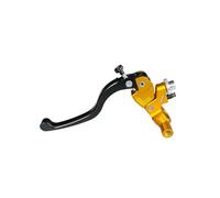 Vekoro PX-1 Cable Clutch CNC 22mm Universal Motorcycle Left Rope Pulling Line Cable levers for Honda for Yamaha Brake and Clutch levers(Gold)
