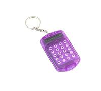 Vektenxi Premium Quality Mini Pocket Electronic Calculator 8 Digits Keychain Key Ring School Office Tool
