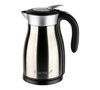 Vektra Kettle, Series 1 in Stainless Steel, vacuum insulated environmentally eco-friendly kettle, stainless steel finish, 1.7 litre