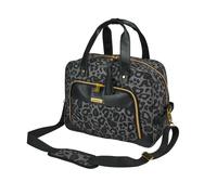 Cabin Max Vela Ladies Tote Holdall 40x30x20cm Flies Free on WizzAir (24L Grey Leopard)