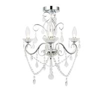 Vela 3 Arm Semi Flush Light