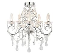 Vela IP44 Rated Bathroom Chandelier SPA 19713 CHR