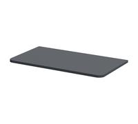 Vela MFC Laminate Worktop | Satin Anthracite | 810mm x 450mm x 18mm
