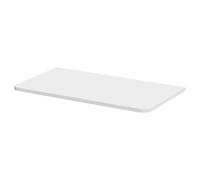 Vela MFC Laminate Worktop | Satin White | 810mm x 450mm x 18mm