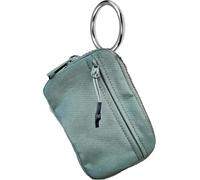 Velae The Iris' Wallet,Iris and Rainbow Wallet,The Iris Card Wallet Keychain Wallet,Zip Card Case with Id Window, Green, Keychain Wallet