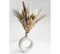 VELAFEE Sweet Dried Flowers Bouquet for Room Decor Cake Decor - 23 Stems - Dried Flowers for Cake Decorations Flowers White Decorative Artificial Flora
