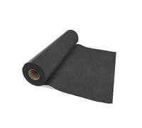 VelaHub Airlaid 20 Table Runners 40 x 120 cm 24 m Roll Disposable Runner Black