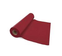 VelaHub Airlaid 20 Table Runners 40 x 120 cm 24 m Roll Disposable Runner Burgundy