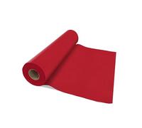 VelaHub Airlaid 20 Table Runners 40 x 120 cm 24 m Roll Disposable Runner Red