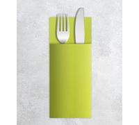 VelaHub Airlaid 50 Cutlery Napkins, Disposable Napkins, 39 x 40 cm, Kiwi