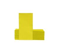 VelaHub Soft Point 50 Napkins, 1/8 Fold, High-Quality Disposable Napkin, 39 x 38 cm, Lime
