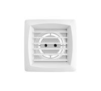 Velair EVELAM100T001 Lyra Air Matic Extractor Fan Timer 100mm White