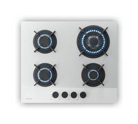 Velaire gas hob | 4-burner with electric ignition | natural gas and LPG compatible | 8000 W | 60 cm