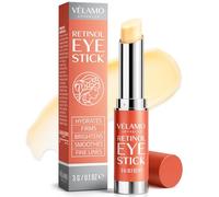 VELAMO ADVANCED Retinol Eye Balm Stick with Bakuchiol & Peptides - Under Eye Cream for Dark Circles, Puffiness, Fine Lines - Visible Results in 4-8 Weeks - Anti-Ageing & Firming for Mature Skin, 3g
