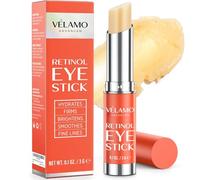 VELAMO ADVANCED Retinol Eye Balm with Bakuchiol - Under Eye Cream for Dark Circles, Puffiness, Fine Lines - Visible Results in 4-8 Weeks - Anti-Ageing & Firming for Mature Skin, 3g