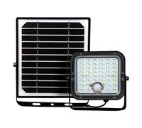 Velamp 1500lm Outdoor Solar Light, Solar Spotlight with Motion Sensor, IP65 Waterproof. Detached Panel with 5m Cable. with Remote Control. for Gardens, Yards, terraces, hallways...