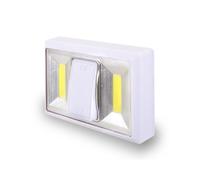 Velamp Battery-Powered LED Light with Switch. Portable Night Light That can be Installed Anywhere. Super-Bright Cordless Light, Ideal for bedrooms, Utility Rooms, basements, attics, Balconies...