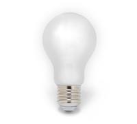 Velamp LED Filament Bulb with Opal Diffuser, A60 Drop, E27 Base, 12W (1500 lumens Equivalent to 100W), 6500K Cold White Light, 330° diffused Beam